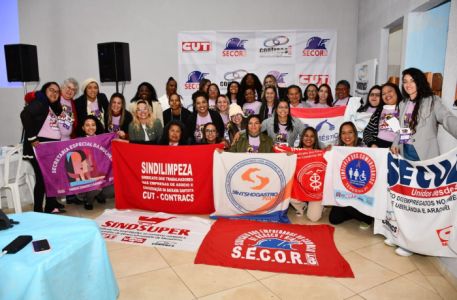 CUT-SP participa do projeto de Formação Sindical para mulheres do comércio e serviço